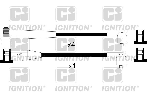 QUINTON HAZELL Комплект проводов зажигания XC783